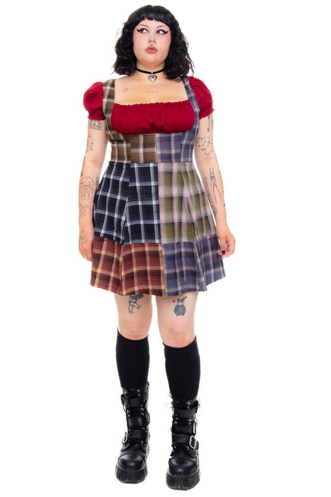 Alicia Underbust Patchwork Dress