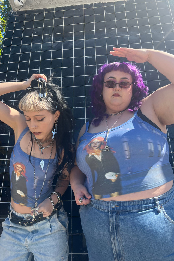 Lizzie Headphones Tank Top