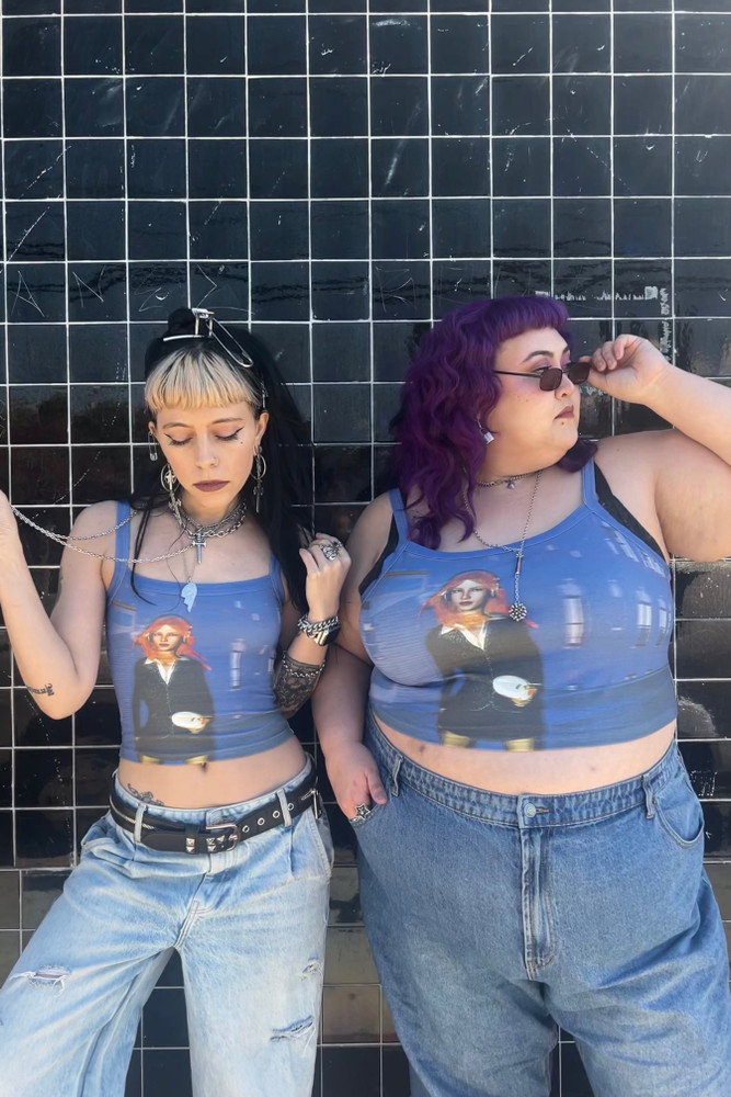 Lizzie Headphones Tank Top