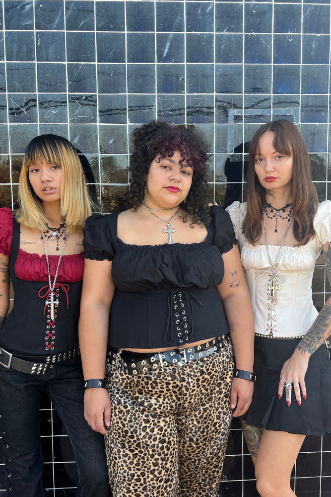 Alice Black Underbust Corset Top