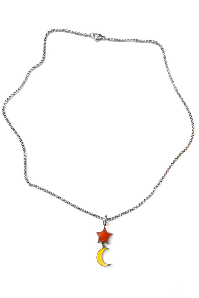 Retro Star Stack Necklace