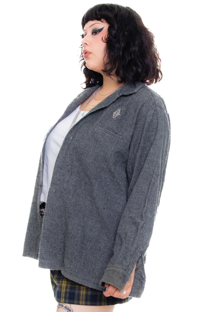 Vintage 70's Sportsman Wool Shirt - XL/2X