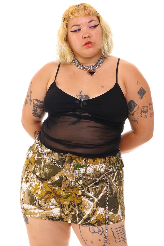 Blair Real Tree Mini Skirt