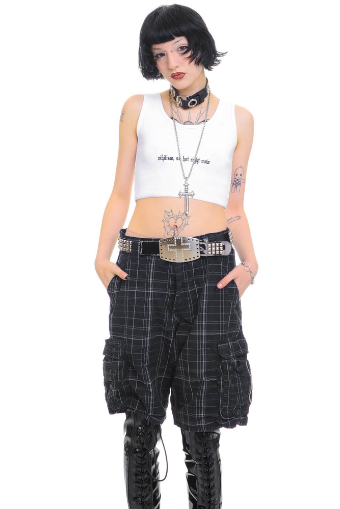 Vintage Y2K Lee Plaid Shorts