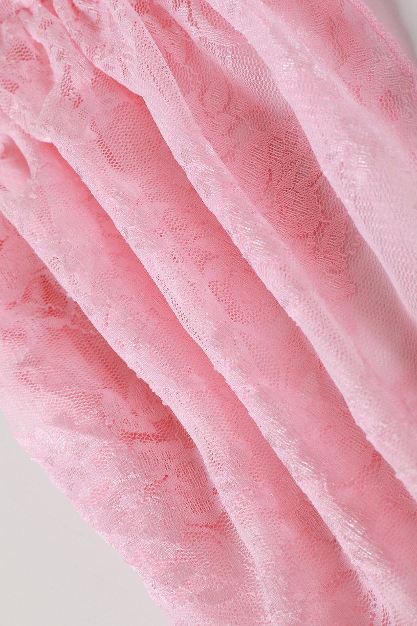 Fairy Tale Pink Lace Top - Tunnel Vision