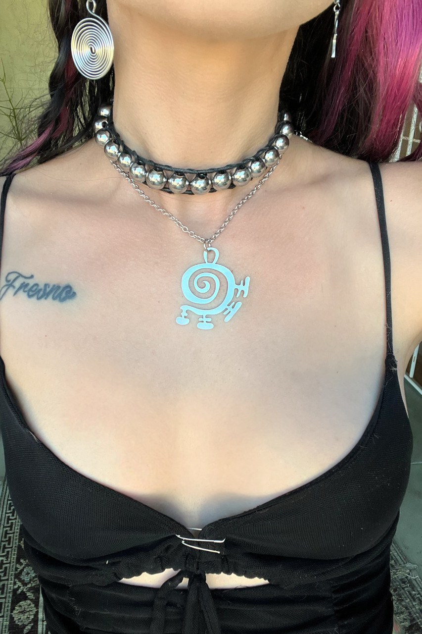 Clarissa Spiral Necklace - Tunnel Vision