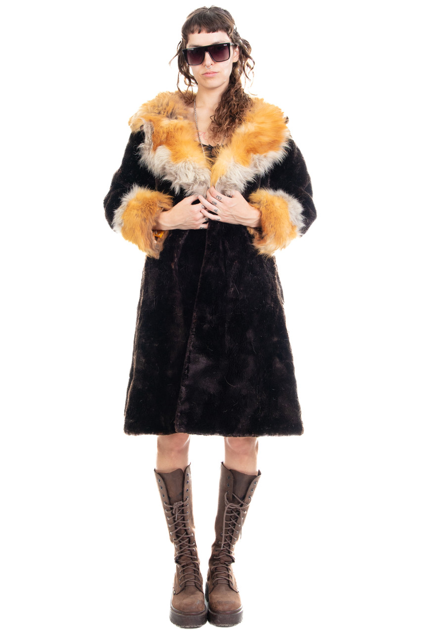 Vintage 70's Penny Lane Coat - One Size Fits Many - Tunnel Vision
