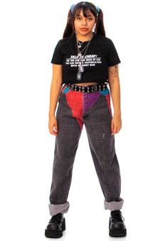 Vintage 80's Colorblock Mom Jeans