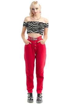 Vintage 90's Durango Red Mom Jeans