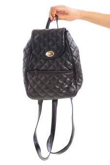 Vintage 90's Quilted Mini Backpack