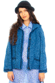 Vintage 90's Collared Cardigan
