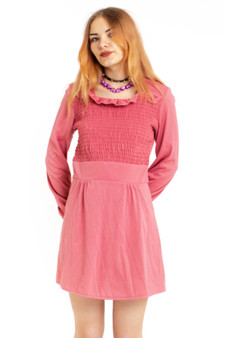 Vintage 70's Pretty in Pink Dress