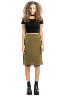 Vintage 90's Clio Deco Yin Yang Skirt