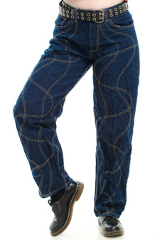 Vintage Y2K Wavy Gravy Baggy Jeans