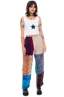 Vintage Renewed Patchwork Pants 5