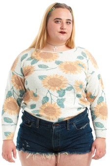 Vintage 90's Sunflower Sweater