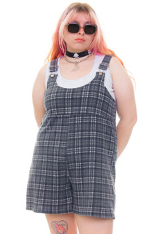 Vintage 90's Rayon Floral Romper