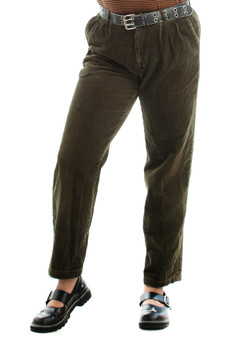 Vintage 90's Olive Corduroy Trousers
