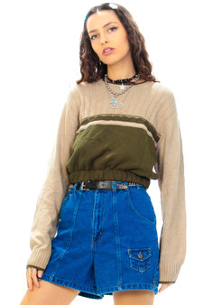 Vintage 90's Cropped Dockers Sweater