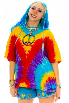 Vintage 90's Embroidered Peace T-Shirt