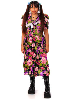 Vintage 80's Brandywine Floral Dress