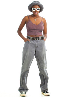 Vintage Y2K Dickies Grey Carpenter Baggies