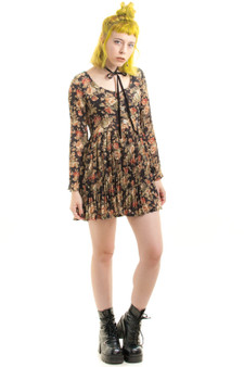 Vintage 90's Babydoll Floral Mini