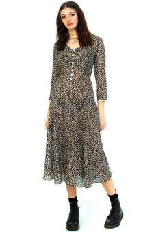 Vintage 90's Martin Floral Maxi Dress