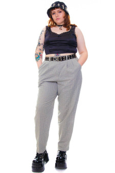 Vintage 80's Lee Muted Plaid Trousers