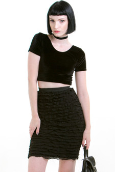 Vintage 90's Betsey Johnson Ruffle Skirt