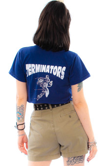 Vintage 90's Terminator Cropped Tee