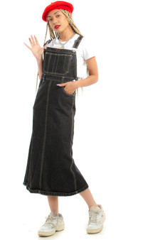 Vintage Y2K Calvin Klein Overall Dress