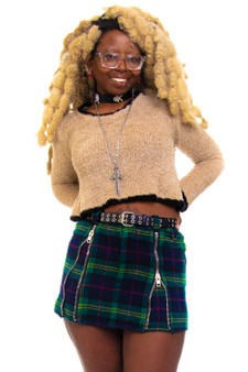 Vintage 90's Fuzzy Teddy Bear Sweater