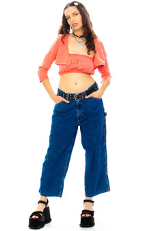 Vintage 90's Wide-Leg Carpenter Jeans