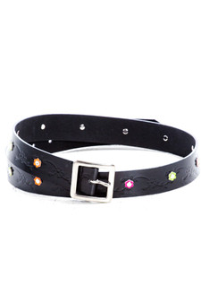 Vintage 90's Flower Power Rainbow Belt