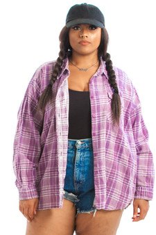 Vintage 90's The Purpletrator Flannel