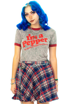 Vintage Y2K Dr. Pepper Ringer Baby Tee