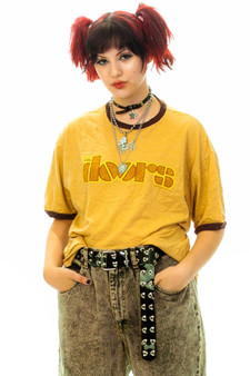 Vintage Y2K The Doors Band Ringer T-Shirt