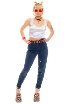 Vintage 90's High Waisted Black Bongo Jeans