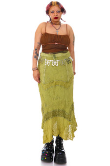Vintage 90's Sage Fairy Skirt
