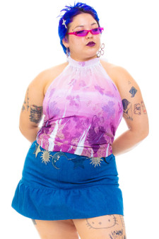 Vintage Y2K Fairy Halter Top
