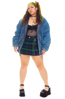 Vintage 90's Carhartt Hooded Denim Jacket