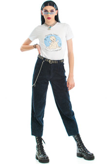 Vintage 80's Italian-Made Corduroy Trousers