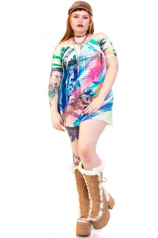 Vintage Y2K Xi Mini Dress