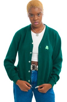 Vintage 90's Skully Cardigan