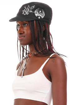 Vintage Y2K Bejeweled Cap