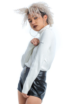 Not-Quite-Vintage Y2K DKNY Logo Turtleneck