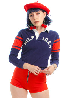 Vintage Y2K Tommy Hilfiger Rugby Longsleever