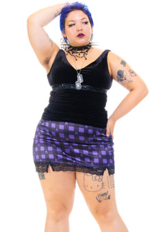 Vintage 90's Black Velvet Sequin Top