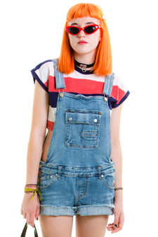 Vintage Renewed Thrift Store GrrrL Shortalls